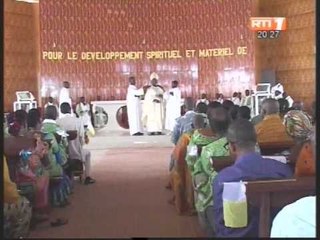 Célébration du jubilé d'or de la paroisse sainte Bernadette de Béty