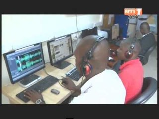 Fin d 'annee à la RTI Le DG Aka Saye Lazar ses collaborateurs