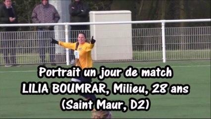 LILIA BOUMRAR, Portrait un jour de match (2017)