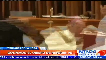 Sacerdote fue golpeado mientras oficiaba una misa en New Jersey