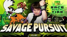 Ben 10 Savage Pursuit - [ Full Gameplay ] - Ben 10 Games