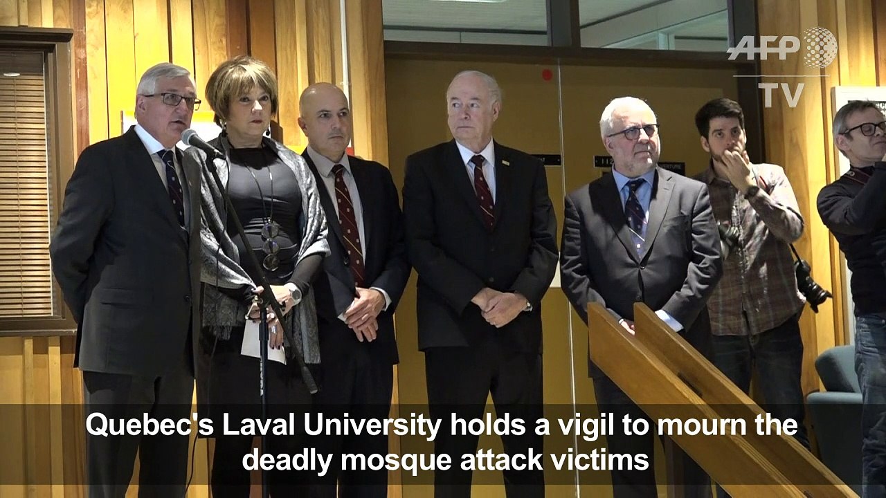 University holds vigil for mosque attack victims
