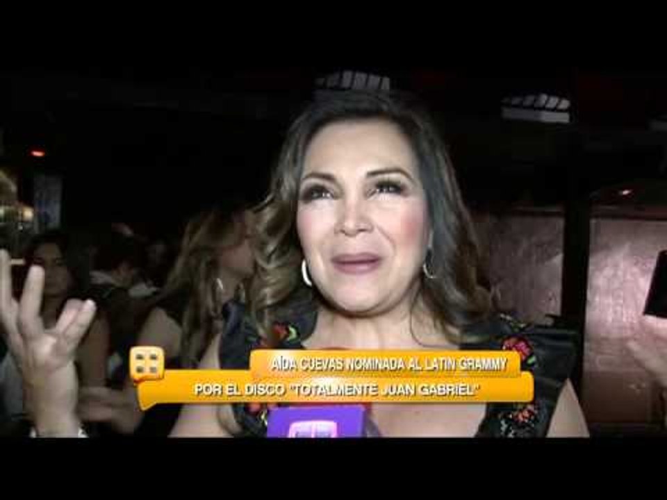 Aida Cuevas nominada al Latin Grammy