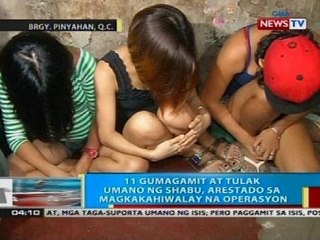 BP: 11 gumagamit at tulak umano ng shabu, arestado sa magkakahiwalay na operasyon