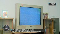 Sinal da TV analógica será desligado em São Paulo no dia 29 de março