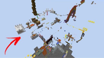 Minecraft - O Maior Mapa de Parkour do Mundo? #1