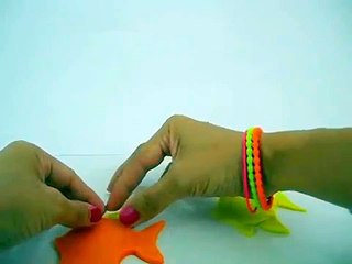 Easy make Play Doh Angelfish cut out