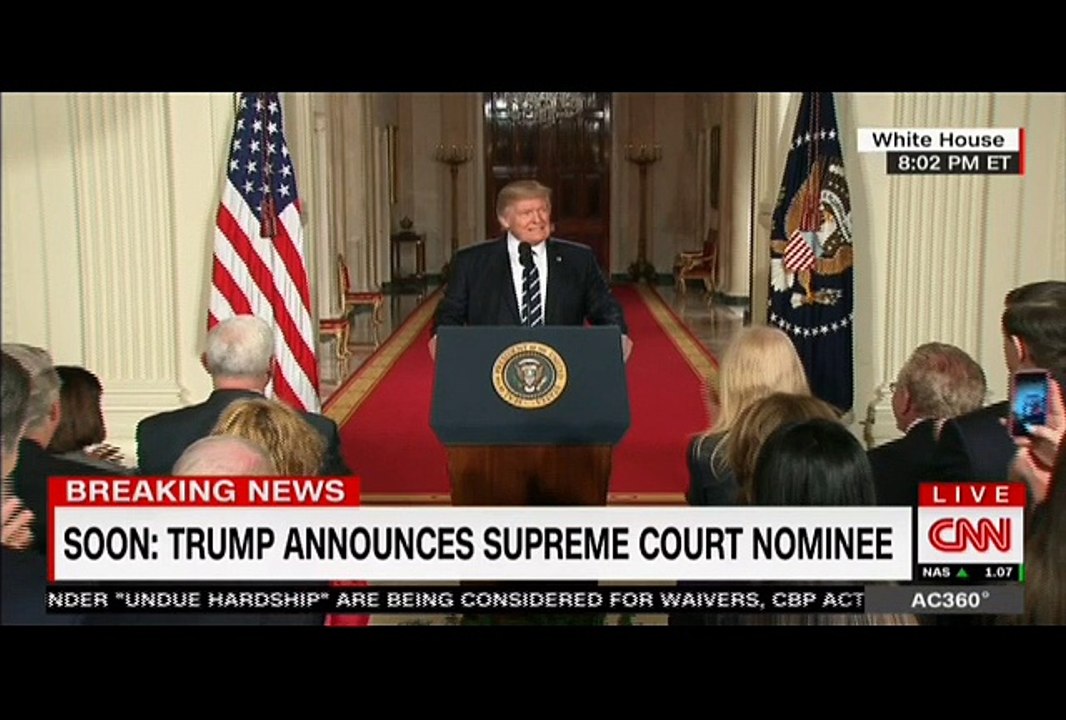Donald Trump Announces His Supreme Court Nominee