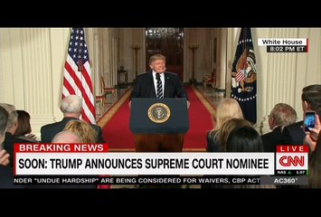 Donald Trump Announces His Supreme Court Nominee