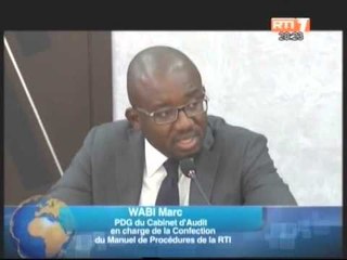 La direction de la RTI s'engage dans le processus de bonne gouvernance