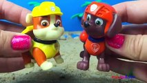Playdoh Play Paw Patrol Rescue Ducks with Rubble Zuma Mighty Machines Construction Front Loader
