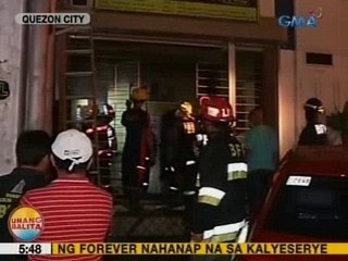UB: Optical at dental clinic sa QC, nasunog