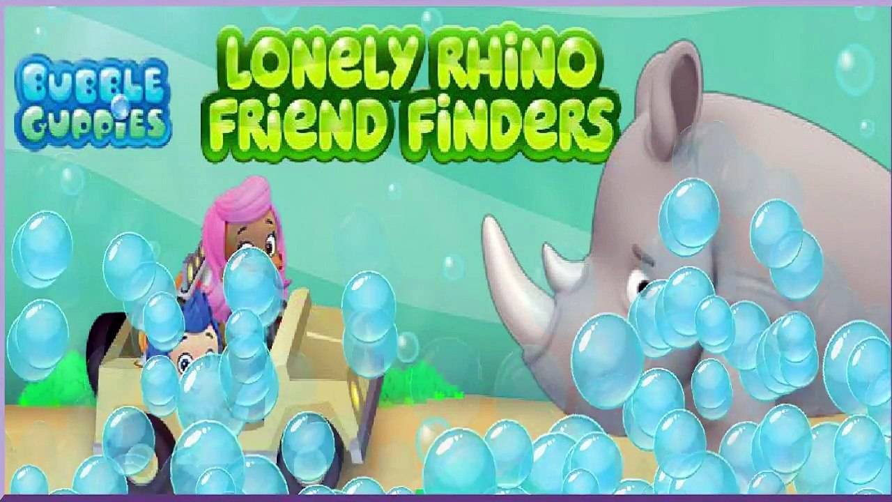 Bubble Guppies Games - Bubble Guppies Lonely Rhino Friend Finders - Nick Jr Games