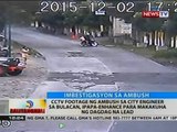 CCTV footage ng ambush sa city engineer sa Bulacan, ipapa-enhance para makakuha ng dagdag na lead