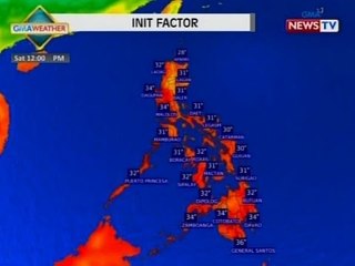 BT: Weather update as of 12:19 p.m. (December 05, 2015)