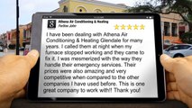 Glendale Heating Repair – Athena Air Conditioning & Heating Marvelous 5 Star Review