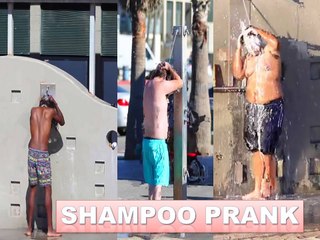 Shampooing Prank with Blood ...must watch it