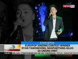 BT: Europop singing contest winner Ryan Tamondong, nagpakitang-gilas sa Unang Hirit