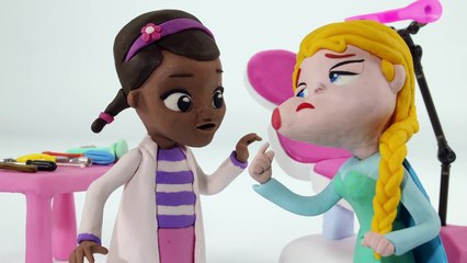 Frozen Elsa in Red Dates w/ Spiderman Frozen Elsa Does Make Up Superhero Prank Movies Clay Animation