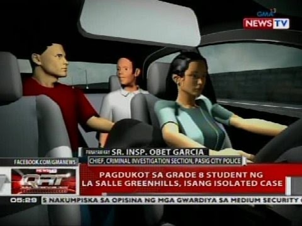 Pagdukot sa grade 8 student ng La Salle Greenhills, isang isolated case