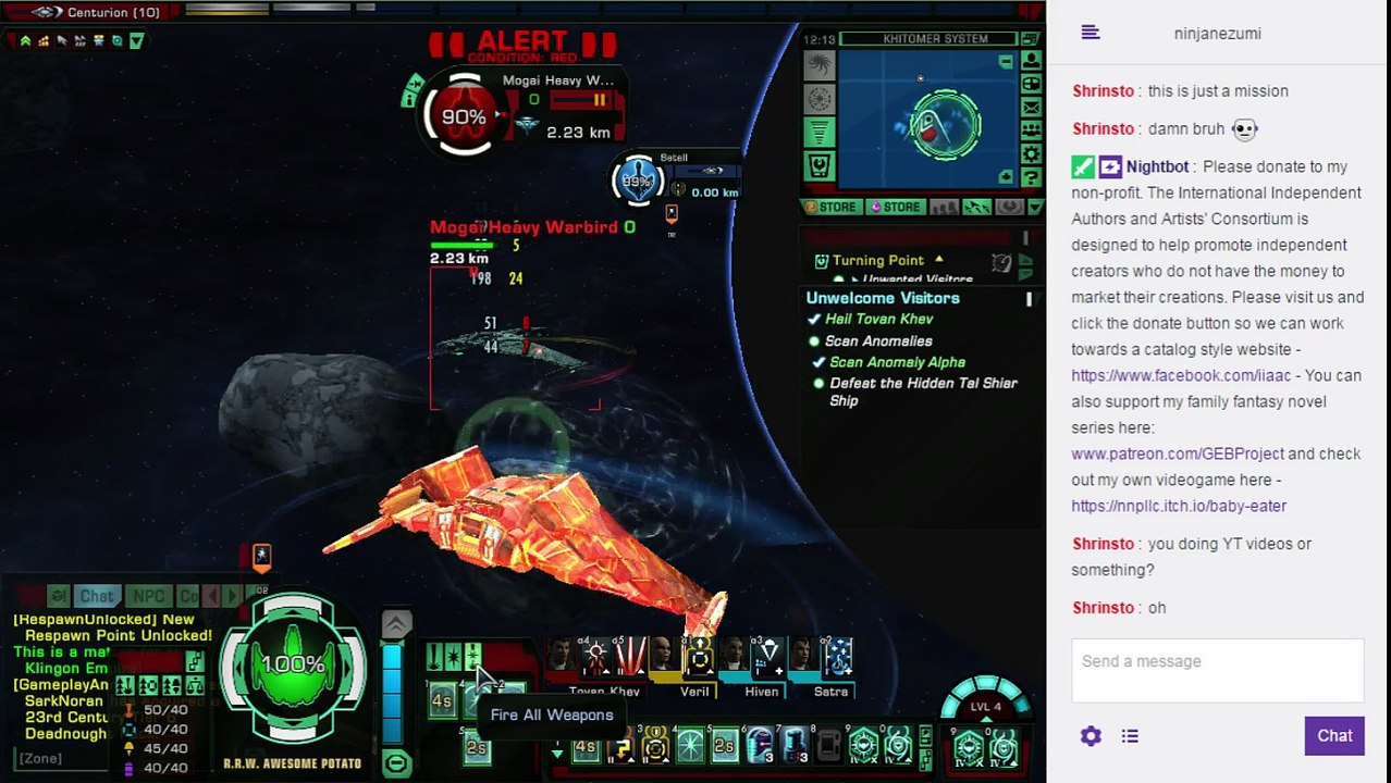 Romulan Female Sardate 2017.R00.00.12 The Failed Livestream