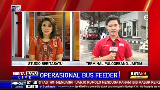 Dishub DKI Jakarta Operasikan 26 Bus Feeder Selama 24 Jam