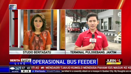 Dishub DKI Jakarta Operasikan 26 Bus Feeder Selama 24 Jam