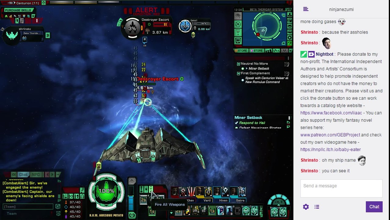 Romulan Female Sardate 2017.R00.00.13 The Failed Livestream
