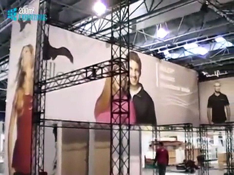 200m2 Exhibition Stands: Prague Exhibition