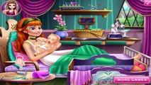 Anna Birth Care: Disney princess Frozen - Best Baby Games For Girls