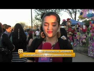 Luis Miguel deja satisfechas a fanáticas