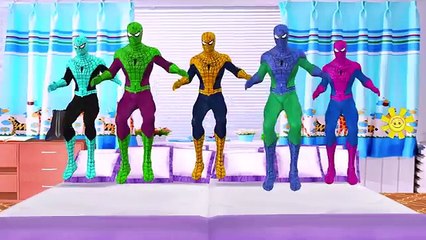 Elsa Spider Man If You Are Happy Children Nursery Rhymes | Rhymes Collection For Kids