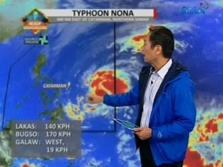 24 Oras: Weather update as of 5:55 p.m. (Dec. 13, 2015)