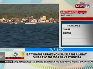 BT: Iba't ibang atraksyon sa isla ng Alabat, dinarayo ng mga bakasyunista
