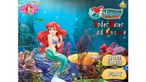 NEW Игры для детей—Disney Принцесса Ариэль наряд—Мультик Онлайн видео игры для девочек