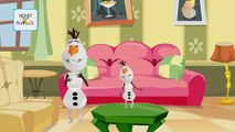 Disney Frozen Cartoon Finger Family | SHAPES ABC Songs Twinkle Twinkle Kids Nursery Rhymes & Songs