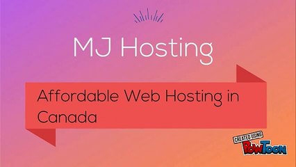 Find Web Hosting Services in Toronto