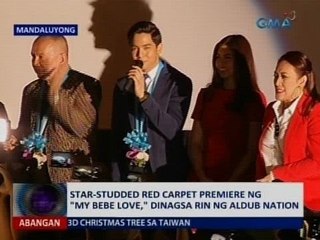 Saksi: Star-studded red carpet premiere ng "My Bebe Love," dinagsa rin ng Aldub Nation