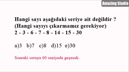 7. zeka testi