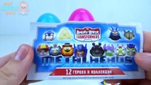 Surprise Eggs Toys Cups Rainbow Learn Colors Donald Duck Zootopia Angry Birds Spongebob