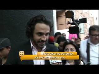 Pepe Díaz detenido por supuesta evasión fiscal