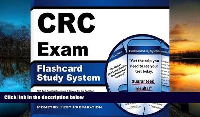 Audiobook  CRC Exam Flashcard Study System: CRC Test Practice Questions   Review for the Certified