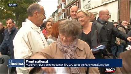 M. Le Pen refuse de rembourser 300.000 euros au Parlement Européen