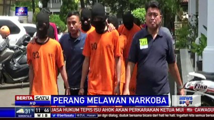8 Tersangka Pengedar Narkoba di Subang Diamankan