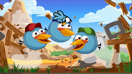 Télécharger la video: Angry Birds Transform - Angry Birds Coloring Pages For Learning Colors Part 9 : Blue Birds