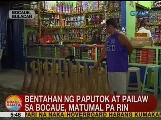 UB: Bentahan ng paputok at pailaw sa Bocaue, Matumal pa rin