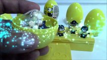 3 MINIONS SURPRISE EGGS & TOYS | Open 3 Minions Surprise Eggs - 3