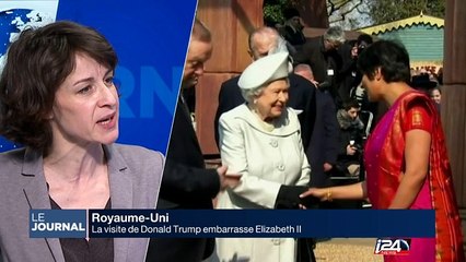 La visite de Trump embarrasse Elizabeth II