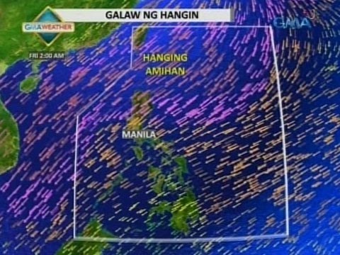 Saksi: Weather update as of 10:30 p.m. (December 31, 2015)