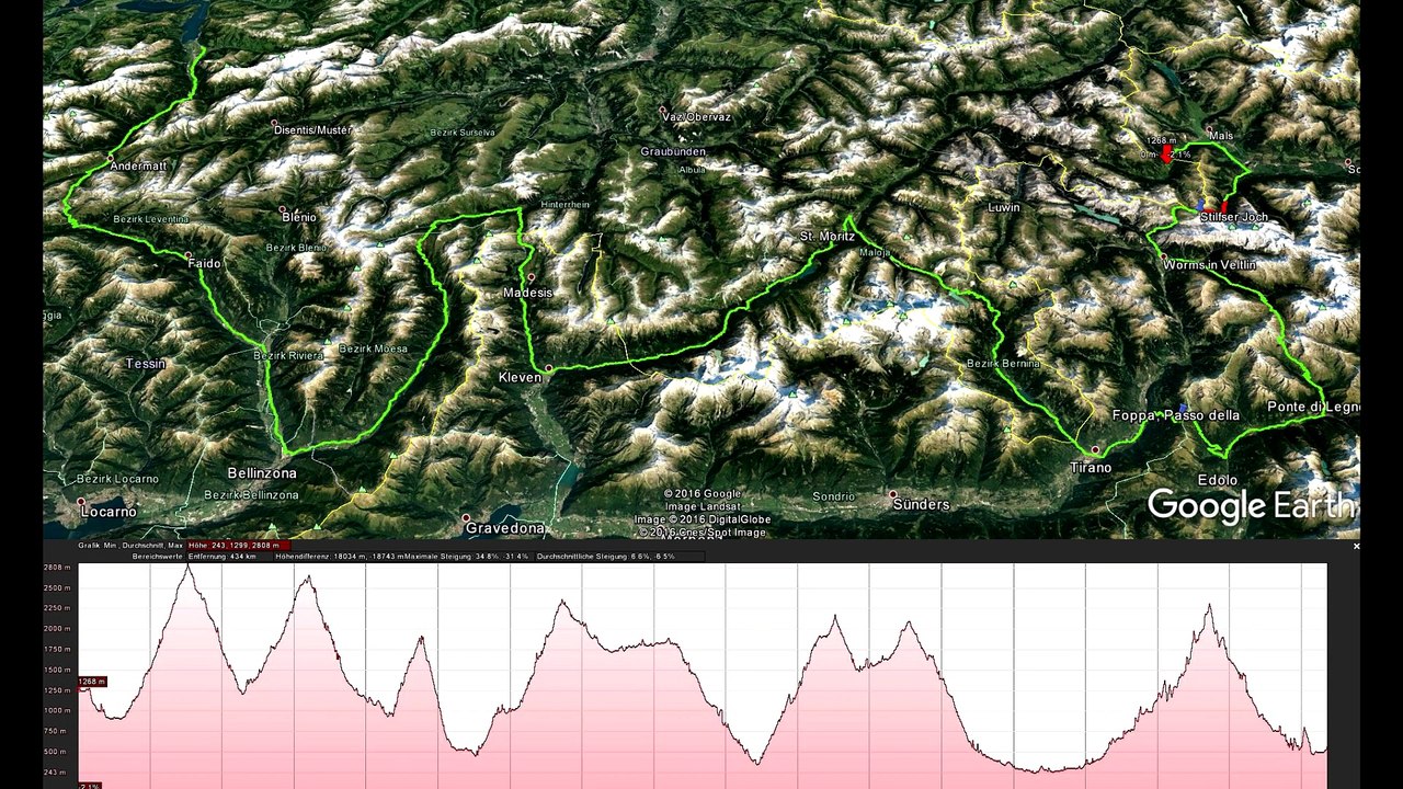 22.08.2016 Teil 1: Stilfser Joch